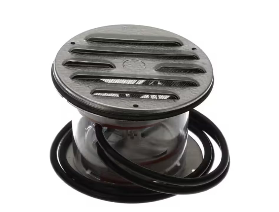 Fits Kason 10H HEATED VENT 120V, 46W FOR A 4" WAL