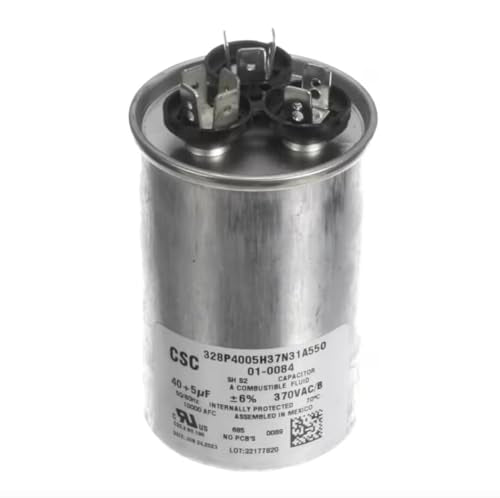 Run Capacitor 328P4005H37N31A550 40 µF 370 V 50/60 Hz – Fits Nortek Air Conditioning ES4BD-024KA, ES4BD-036KA, ES4BD-030KA