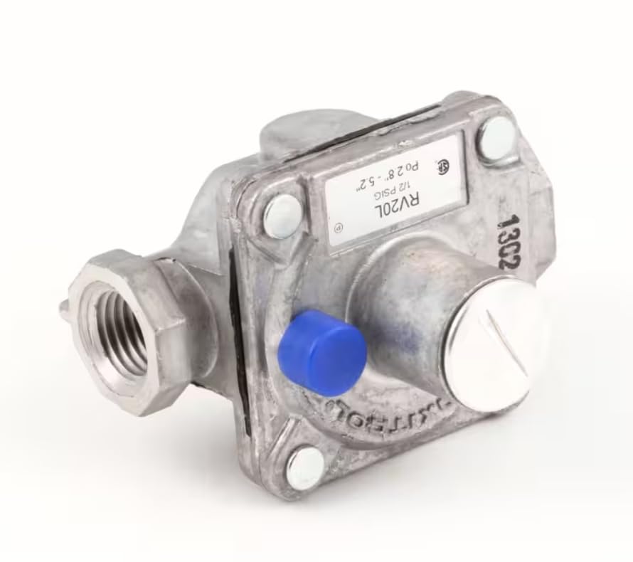 Fits AccuTemp 1/2 PSIG Po 2.8"-5.2" Pressure Regulator, RV20L for GGF SERIES, GGF1201A36, GGF1201B3650-T1