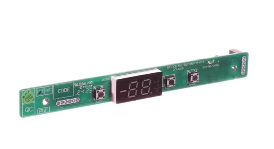 Fits Wunder-Bar WL203 94V-0 2423 HT-PCB-512-B17001A-D-V04 User Interface Board, JADE515-SSXXA