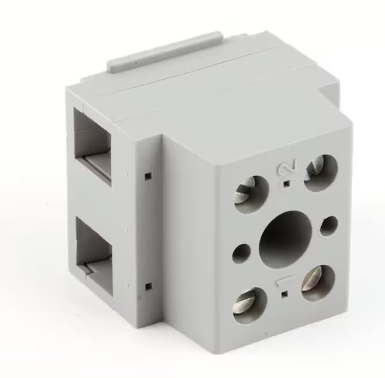 Fits BKI 60947-7-1 800V 65A 22-6AWG TYP G 10/2 Terminal Block, 2 Pole, 600 Volt, 65 Amp
