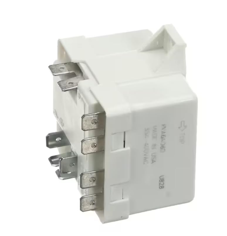 Fits Electro Freeze RVA6AO6D U828 Compressor Start Relay for 30T-RMT, 957RMT, 99T-RMT