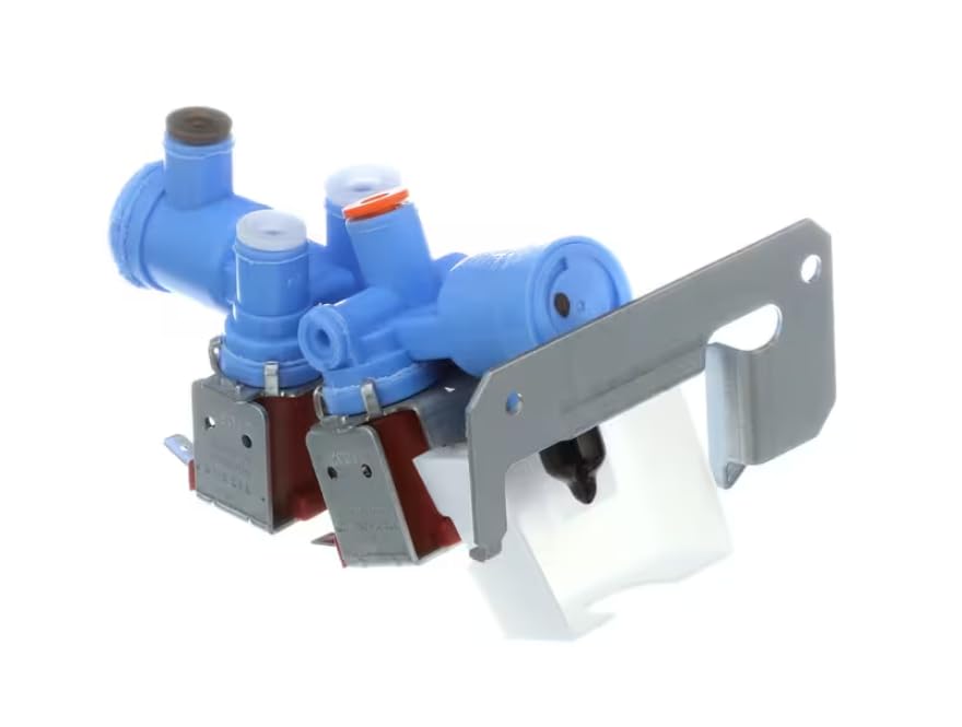 115VAC RIV-12AH- 210320 RIV-12AE-6 210321 115 VAC Solenoid Valve, Water Inlet, 4-Coil, Refrigerator for CSB42WSKBSS, CSB42WSKCSS, CSB42YP2NBS1