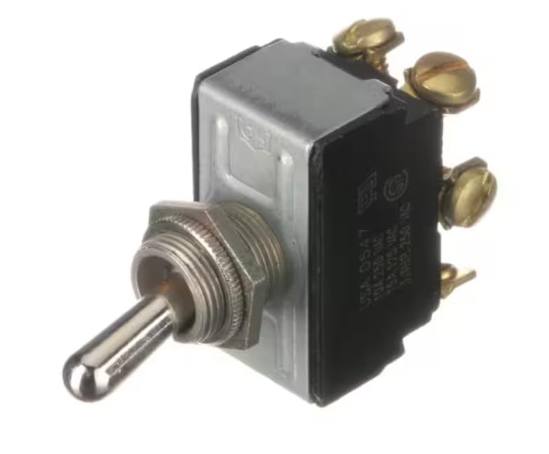 Fits Taylor 0547 10A 250VAC 15A 125VAC 3/4HP Switch, Toggle, DPDT, On/None/On