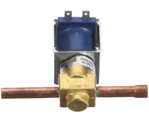 Fits Scotsman V1518 WATTS 17/12 HZ 50/60 Solenoid Valve with Coil, 120 Volt for CU2026MA-1, CU1526MA-1, CU1526
