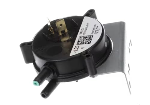 Fits York 520238/01021 10/22 Air Pressure Switch, 1.20 on Fall, Single Pole Normally Open for 2TP04523625, 2HN04601625, 6MG10