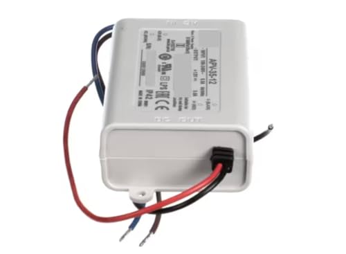 Fits Everest R-41027766 GB8B126999 MW01 Power Supply, 100-240/12V, 0.9/3A, 50/6Hz, Class 2