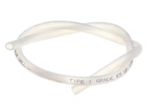 Fits Hobart 4416734147 TYPE 1 GRADE E5 Tubing, Clear, 1/4" OD x 17.5", Pump to Detergent for LXeSPR, LXeR, LXGePR