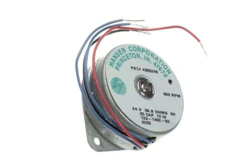 Fits Trane Hansen Corporation Princeton, in. 47670 600 RPM 24V 39.8 OHMS 60 25 Cap 12W 123-1462-02 2225 Motor, Actuator, 24VAC, 600RPM