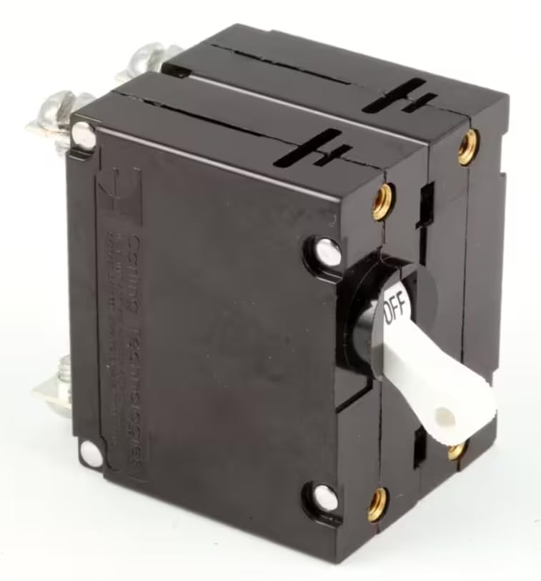 RB2-80-24-630-581-C 0738R Circuit Breaker, 30A, 2 Pole for 1600-DC/24, 1400-DC/20, 1000-HCM