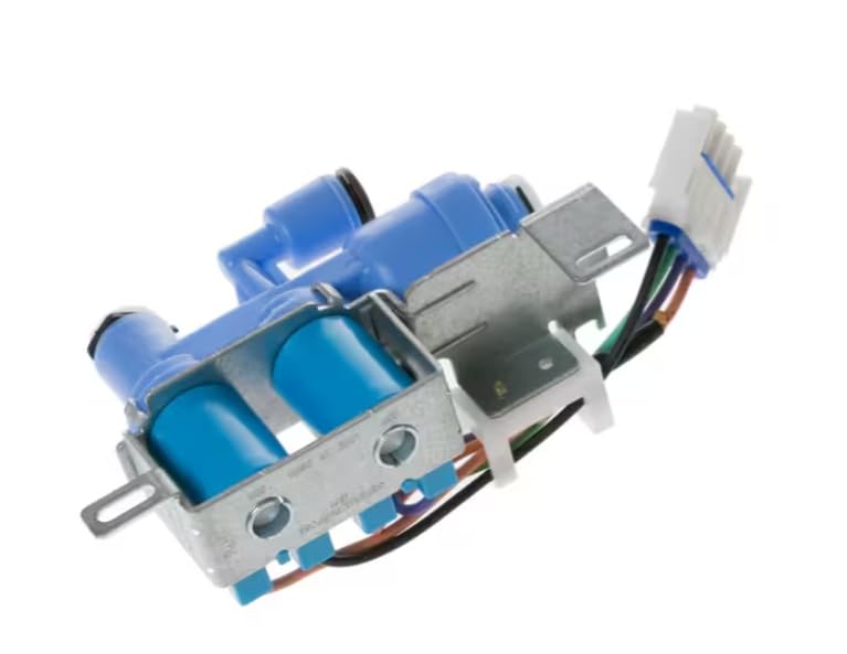 RIV-12AE-60 8F-21-1430 Solenoid Valve, Water Inlet, Dual Coil, Refrigerator for PYE22PYNGFS, PYE22PBLETS, GYE22GENEDS