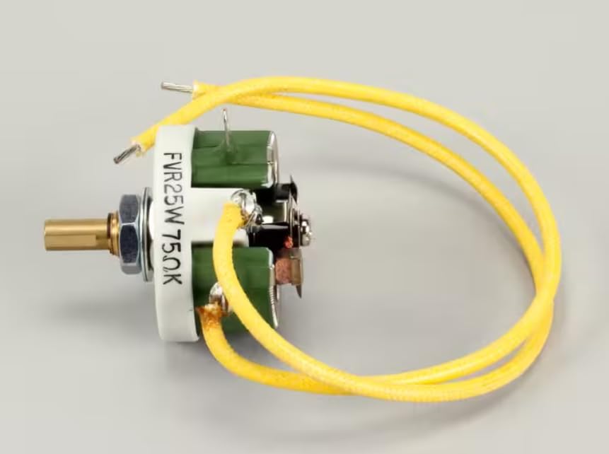 FVR25W 75ΩK Rheostat, 120 Volt, 75 Ohm for TQ-10, TQ-300, TQ-300BA