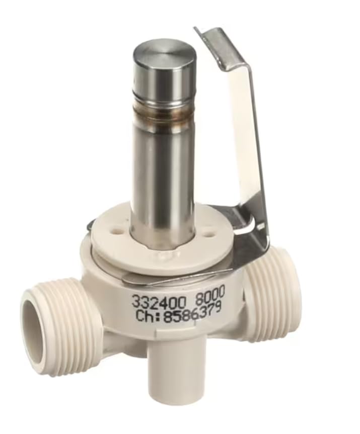 Fits WMF 332400 8000 Ch 12bar 6mm Hub 0,75 NW 2,5 Water Valve, 2/2 2.5 0.75 Stroke for Schaerer Barista and WMF 8000/9000 S machines