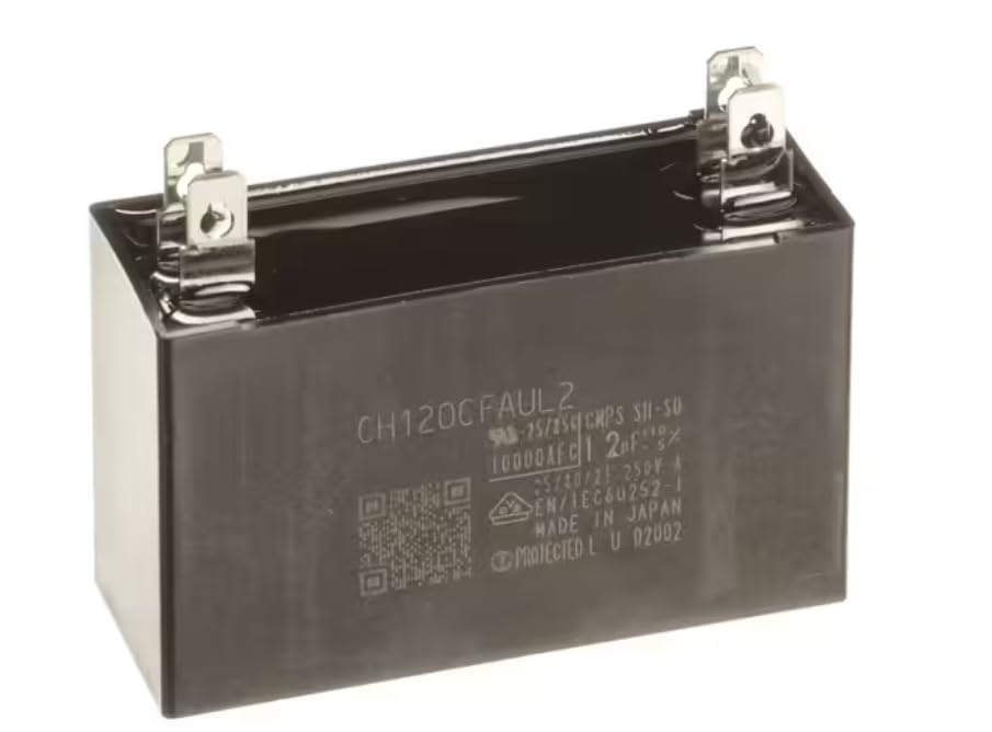 Fits Taylor CH120CFAUL2 12uF +10% -5% 25/80/21 60252-1 D2002 Capacitor, Agitator Motor, 12uF, 250V