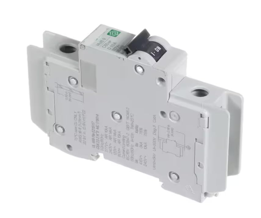 Fits LVO Multi 9 C80 BP D 10A 277V~ UL489 3606481 170125 AA-2024-W28-4 A021353 E215117 CBA 22.2 №5 179014 14048.2 Circuit Breaker for FL14, RW1548, RW2580