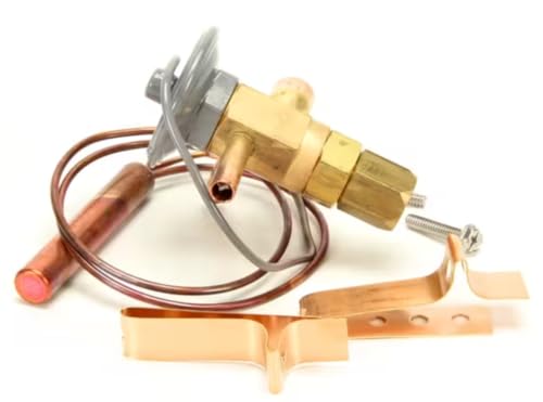 Fits Norlake 43 VC 27612-G 4012 27812 Thermo Expansion Valve, 1/4T, 1/4" x 1/2" ODF for CPB0501C-A, CPB0501CO-A