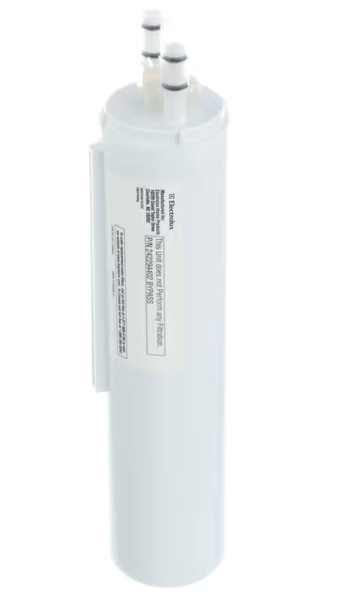 Frigidaire P/N242294402 Bypass Cartridge, Water Filter, Refrigerator