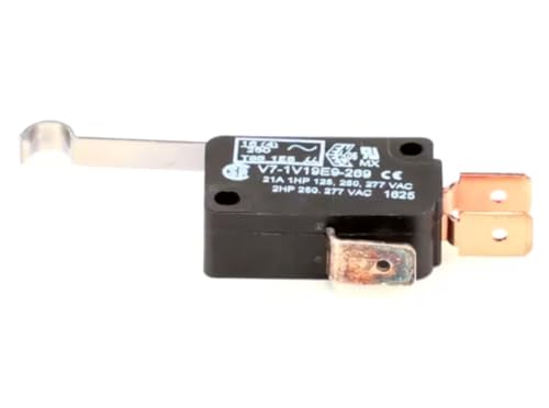 Fits Nemco 21A 1HP 125,250, 277 VAC 1625 2HP 250, 277 VAC Microswitch, Lever, 125/250 Volt, 21 Amp