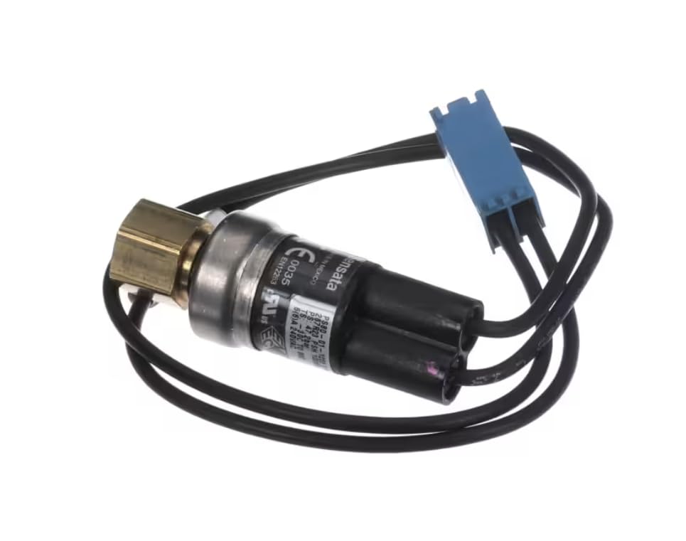 Fits Lennox PS80-01-1223 High Pressure Switch, Actuates at 640 PI/Resets at 475 PSI, SPST, Normally Closed for SCC240H4-02, SCC288H4-02, SCC240H4-03