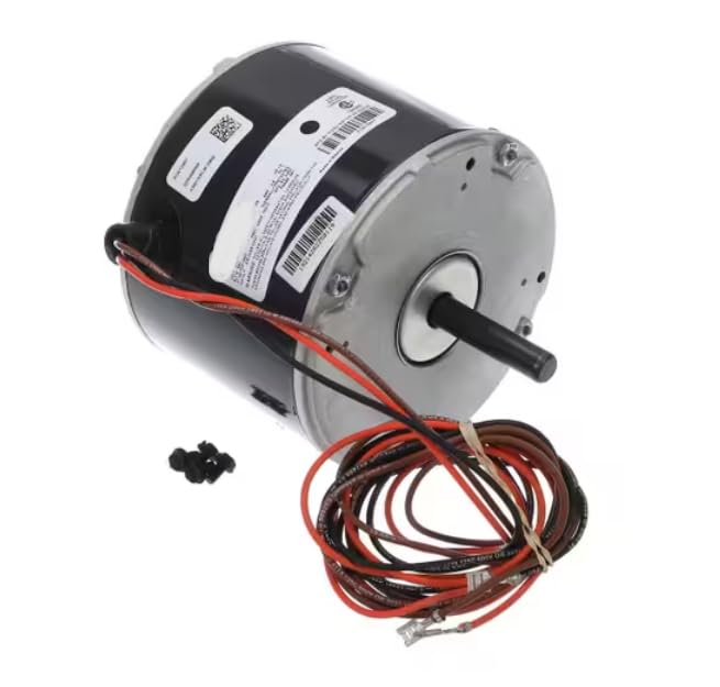 Fits Rheem G25408699 K55HXRLM-2909 7A010 H250 156060 Motor, Condenser, 208-230/240 Volt, 50/60HZ, 1PH, 1/6 HP, 825 RPM for 13AJL30A01, RRRL-B036JK10EBVA, SAGL-036TA