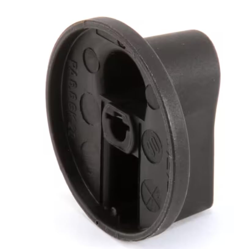 Fits Rational PA6.66K20 Knob/Dial, Black with White Dot