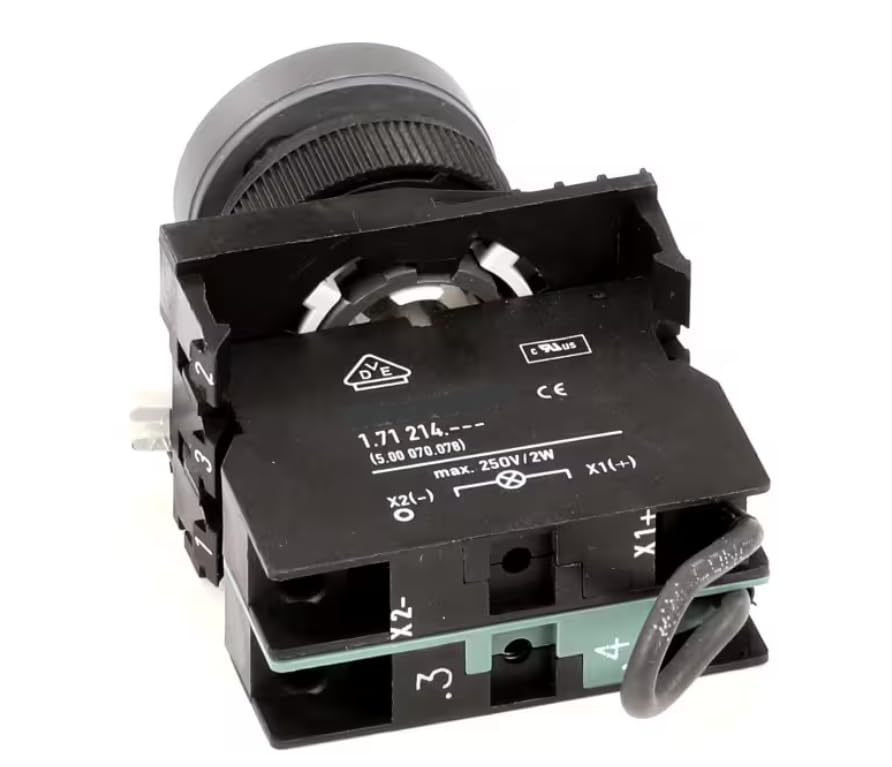Fits Rational 1.71.214.- - - (5.00 070.078) MAX 250V/2W Main Switch, Push Button, Ultravent