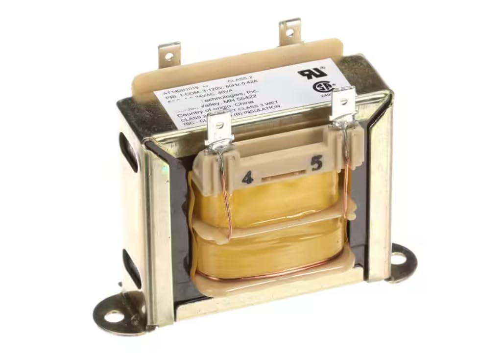 Fits Crown Steam 2123 AT140B1016 Class 2 Transformer, 120V for CG214, CG214E, CG220