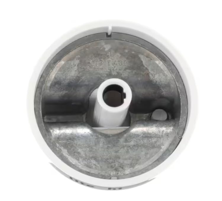KIP 7H33 Knob, Top Burner, Off-Lo-2-6-Hi-Lite, White, Range