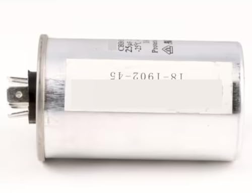 Fits Scotsman 1205129 18-1902-45 CBB65-370R256-M2 25 uF +/-5% 18-1902-45 Run Capacitor, 370V, 50/60HZ, 25uF for NME954R, MDT6N, F0822A-1