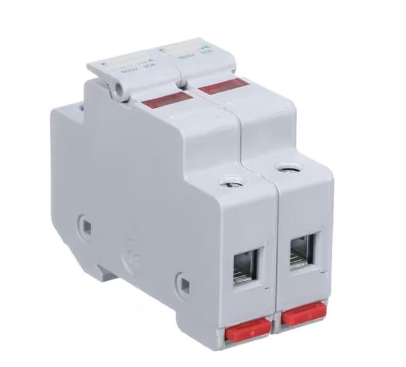 Fits AAON LPSC-ID CH 12U1 Fuse Holder, 600 Volt, 30 Amp, 2 Pole for RQ-003-3-V-FA09-214