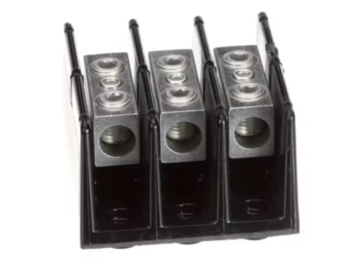 Fits Wilbur Curtis Y03 Terminal Block, 3 Pole, 175A, 600V for RU-150-12, RU-300-20, RU-600-20