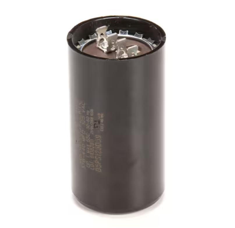 Fits Ice O Matic 61A4D120378RNTC 61082811 85PS125D59 Capacitor, Start, 125V, 378-440 MFD for ICEU300, ICE0320, ICE0250