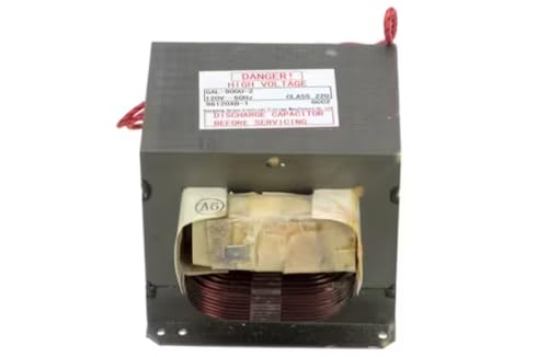 Fits Magic Chef GAL-900U-2 120V~ 60HZ 96120XB-1 GCC2 High Voltage Transformer, MCG992ARB/ARS