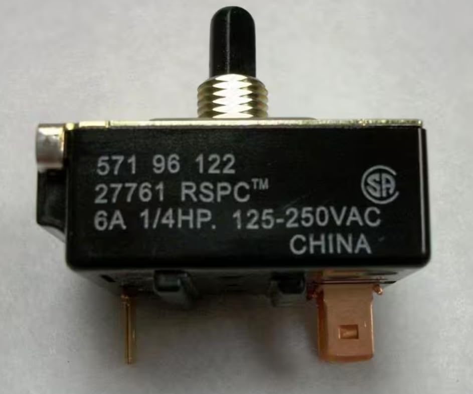 Fits Alliance Laundry Systems 571 96 122 Switch 3-P for BWNMN2PP112CW01, BWNMN2PP302AW01, BWNSX2PP112CW01