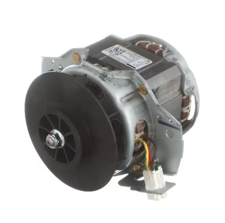 751 233D1080P008 A499371 50MFD250VAC E107600 Motor and Pulley Assembly, 120 Volt, 60HZ, Washer/Dryer Combo for GUD27EESN0WW, GUD27EESNWW, GUD27ESSM0WW