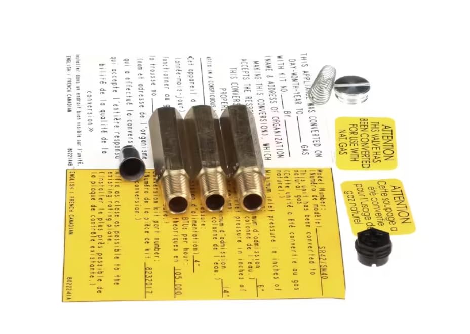 Fits Frymaster 8022241A Conversion Components, Propane to Natural Gas, ESG35T