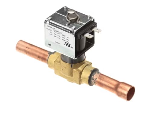Fits Taylor 083334-27 V2236 VOLTS 208-220/208-240 WATTS 17/12 2237 GS 2721 24T5 Solenoid Valve, 208-240 Volt, 50/60Hz, 1/4" Orifice, 5/8" F In X 5/8" M Out