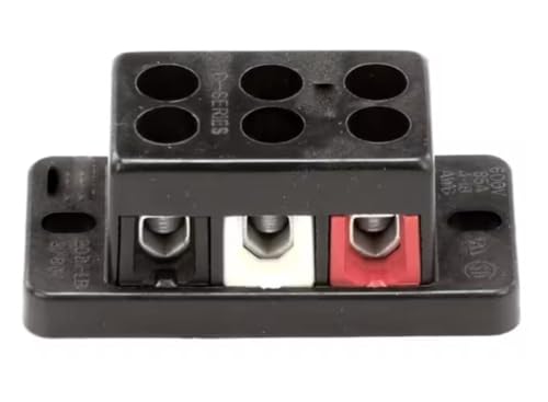 Fits Southern Pride C-Series 20IN-LB 600V 85A 4-18 AWG Terminal Block, 3 Pole
