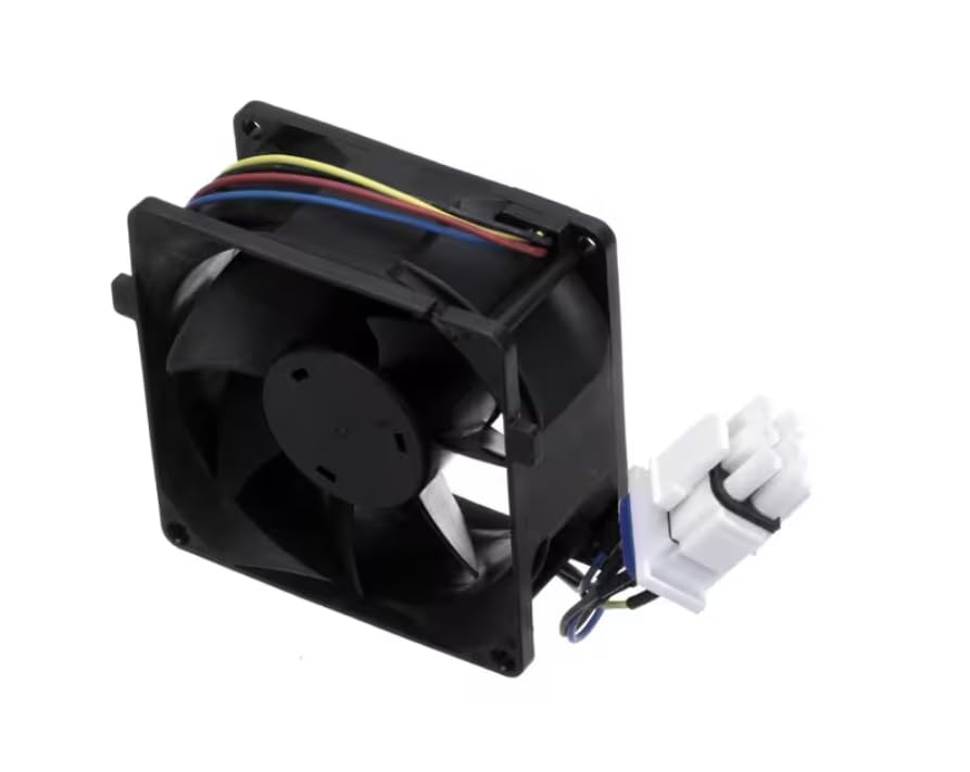 20232066532 E156191 Axial Fan with Wire Lead, 13.6VDC, .17A, Refrigerator for CFE28TP3MED1, PFD28KBLOTS, PYD22KYNGFS