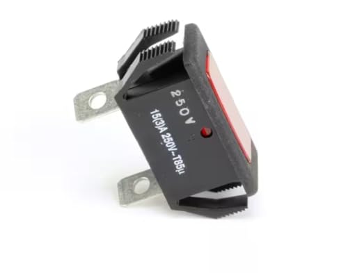 250V 15(3) A 250V-T85u Light Indicator, Red, Rectangle, 250V for 500-PV, 500-PV/PT, 500-PVL