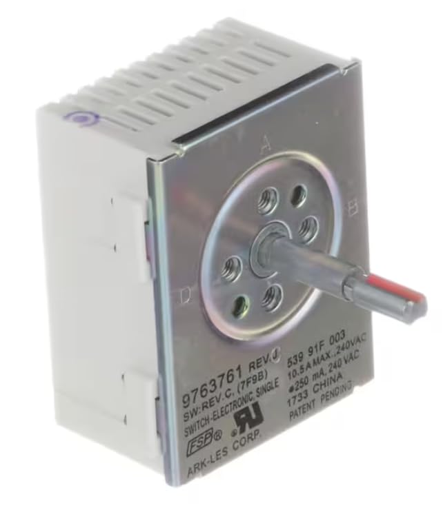 (7F9B) 539 91F 003 1733 Inifinite Switch, 240 Volt, 10.5 Amp