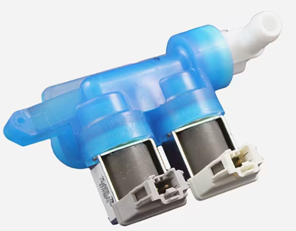 C-50/6/20-B15 Solenoid Valve, Water Inlet, Dual Coil, Washing Machine for MHW6000XW1, MHWE450WJ01, WFW9470WL01