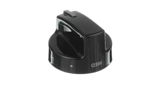 KIP 5Z86 3165670 >Zn< Knob, Off-Lo, Med-Hi-Lite, Black, Range