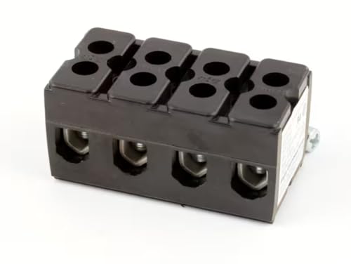 85 Amp 60Volt #4-#18 AWG CU Terminal Block, 4 Pole for GR5AL 48, ITQ-1000-1C, TQ-300IRE