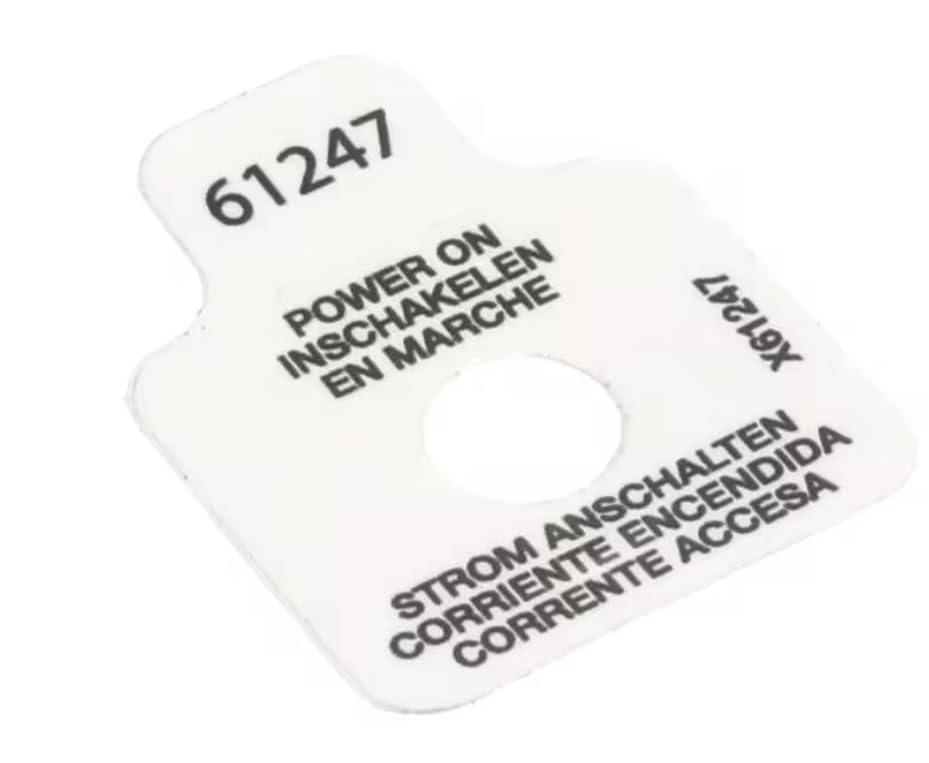 Fits Crathco 61247 X61247 Label, Power on Light for PIC 5, PIC 6, PIC 4