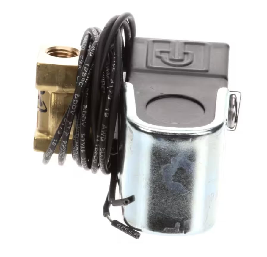Fits Champion 04F20C2314BDFSA05 J0915 A DFSA05 Solenoid Valve, Hot Water, 120V, 60Hz, 1/4" for 40KB, 40KPRB, 44KB