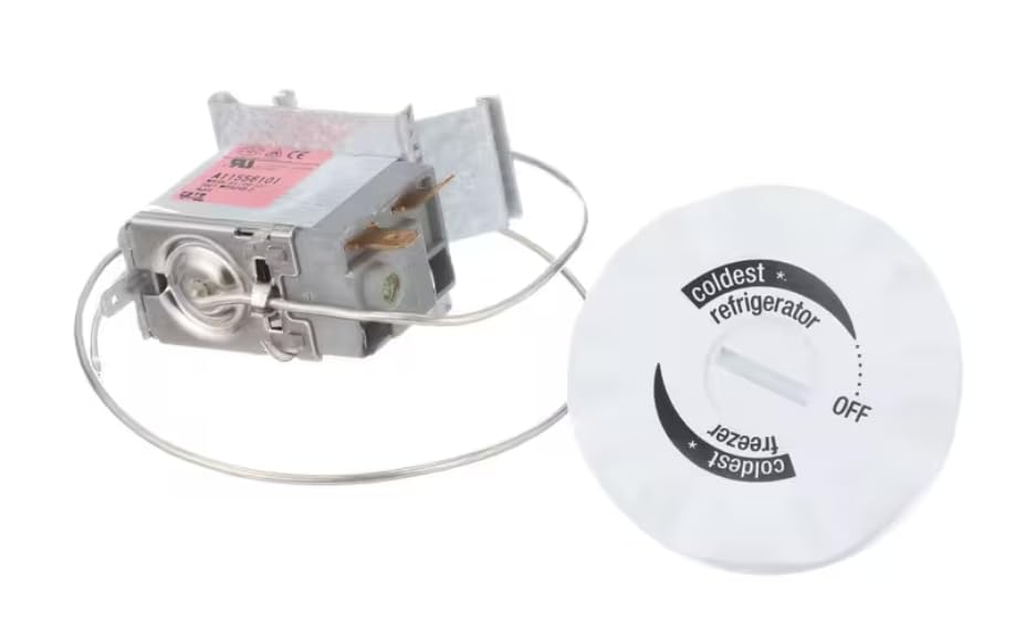 3H-700-121 2007. WP0824B.0 Thermostat with Knob, Temperature Control, Freezer