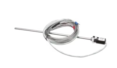 Fits LBC Bakery Equipment WRNX-10 Thermocouple Probe, Type K, LRO/LMO/Pizza for SE-913, SE-924, SE-942
