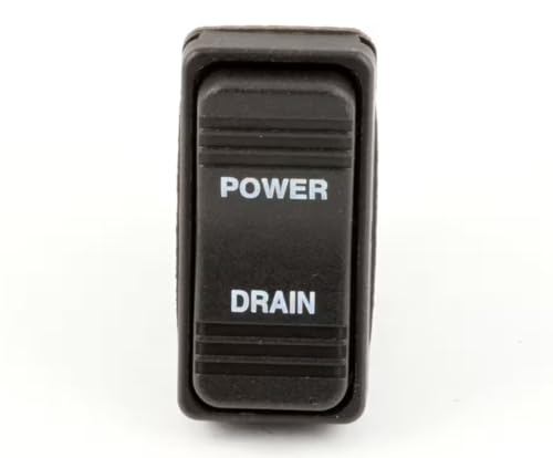 Fits Perlick 1137 R 5105059 Switch, Rocker, SPDT, Power/Drain for PKBR24R, PKBR24, PKBR24L