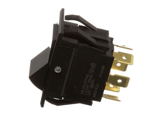 20A 125-277VAC 2HP 250VAC 1745R DPDT On/On Rocker Switch for Cleveland 24CEM24, 24CGM200, 36CDM16